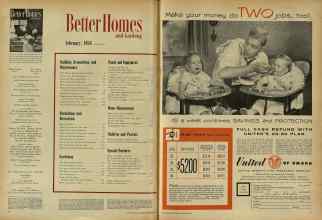 Better Homes & Gardens February 1956 Magazine Article: Page 4