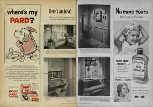 Better Homes & Gardens February 1956 Magazine Article: Here's an idea!