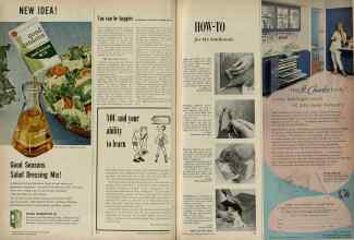 Better Homes & Gardens February 1956 Magazine Article: Page 34