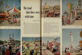 Better Homes & Gardens February 1956 Magazine Article: The land that does away with time