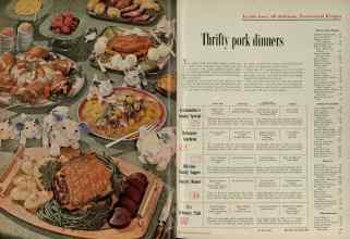 Better Homes & Gardens February 1956 Magazine Article: Page 74