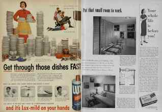 Better Homes & Gardens February 1956 Magazine Article: Page 114