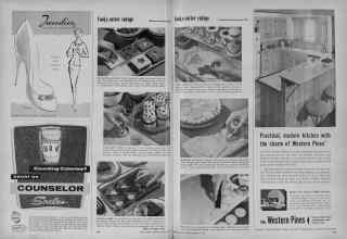 Better Homes & Gardens February 1956 Magazine Article: Page 124