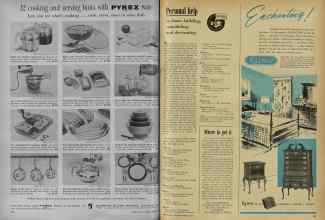 Better Homes & Gardens February 1956 Magazine Article: Page 134