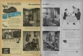 Better Homes & Gardens February 1956 Magazine Article: Page 140