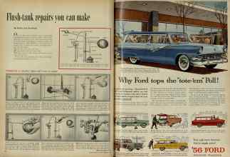 Better Homes & Gardens February 1956 Magazine Article: Page 142