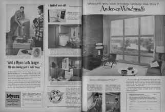 Better Homes & Gardens February 1956 Magazine Article: Page 174