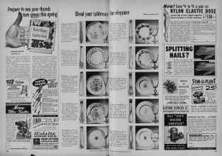 Better Homes & Gardens February 1956 Magazine Article: Page 202