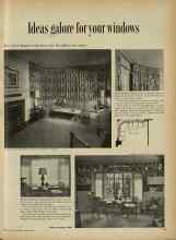 Better Homes & Gardens March 1956 Magazine Article: Ideas galore for your windows