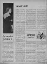 Better Homes & Gardens March 1956 Magazine Article: Safe driving