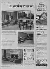 Better Homes & Gardens March 1956 Magazine Article: Put your dining area to work