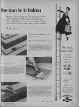 Better Homes & Gardens March 1956 Magazine Article: Moneysavers for the handyman