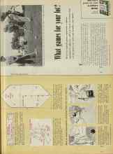 Better Homes & Gardens March 1956 Magazine Article: What games for your lot?