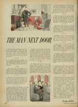 Better Homes & Gardens March 1956 Magazine Article: THE MAN NEXT DOOR