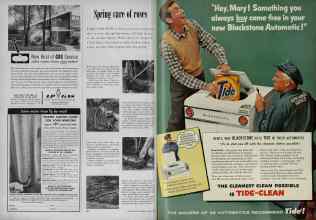 Better Homes & Gardens March 1956 Magazine Article: Page 20