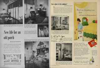 Better Homes & Gardens March 1956 Magazine Article: Page 160