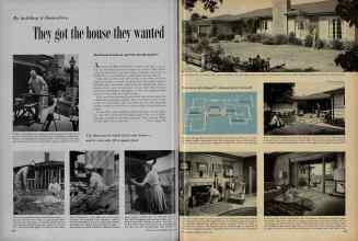 Better Homes & Gardens March 1956 Magazine Article: By building it themselves, They got the house they wanted