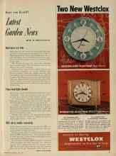 Better Homes & Gardens April 1956 Magazine Article: Have you heard? Latest Garden News