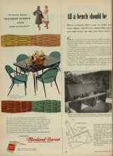 Better Homes & Gardens April 1956 Magazine Article: All a bench should be