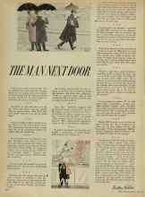 Better Homes & Gardens April 1956 Magazine Article: THE MAN NEXT DOOR