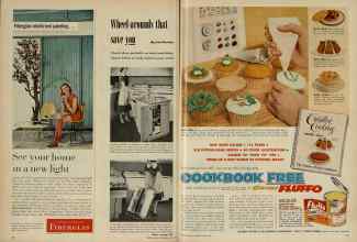 Better Homes & Gardens April 1956 Magazine Article: Page 34