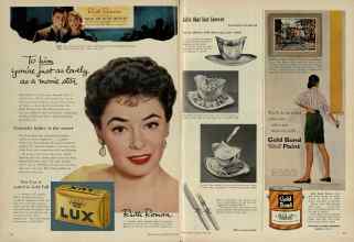 Better Homes & Gardens April 1956 Magazine Article: Page 54