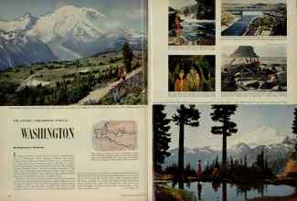 Better Homes & Gardens April 1956 Magazine Article: THE PACIFIC NORTHWEST: PART II WASHINGTON