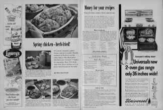 Better Homes & Gardens April 1956 Magazine Article: Page 104