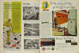 Better Homes & Gardens April 1956 Magazine Article: Page 174