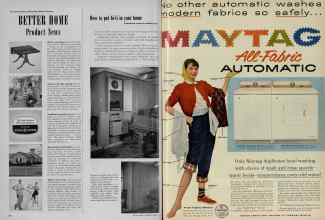 Better Homes & Gardens April 1956 Magazine Article: Page 198