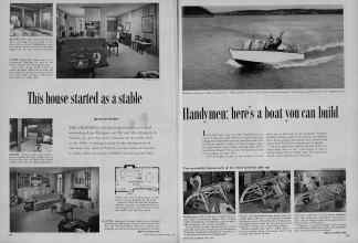 Better Homes & Gardens April 1956 Magazine Article: Page 208