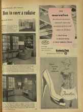 Better Homes & Gardens May 1956 Magazine Article: Young ideas for older houses: How to cover a radiator