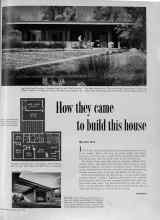 Better Homes & Gardens May 1956 Magazine Article: How they came to build this house