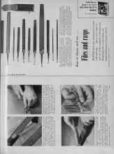 Better Homes & Gardens May 1956 Magazine Article: How to choose and use ... Files and rasps