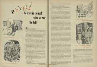 Better Homes & Gardens May 1956 Magazine Article: P-h-h-f-t We were in the dark when we saw the light
