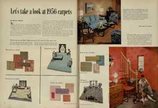 Better Homes & Gardens May 1956 Magazine Article: Let s take a look at 1956 carpets