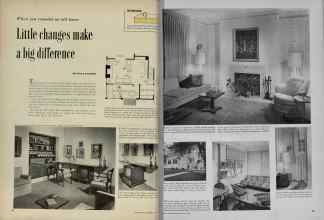 Better Homes & Gardens May 1956 Magazine Article: When you remodel an old house Little changes make a big difference