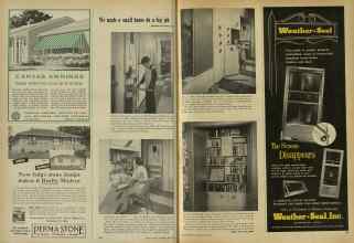 Better Homes & Gardens May 1956 Magazine Article: Page 184