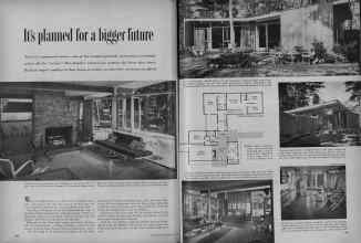 Better Homes & Gardens May 1956 Magazine Article: It's planned for a bigger future