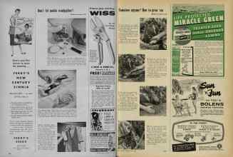 Better Homes & Gardens May 1956 Magazine Article: Page 348