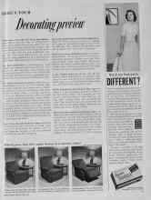 Better Homes & Gardens June 1956 Magazine Article: Decorating preview