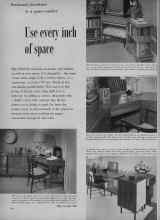 Better Homes & Gardens June 1956 Magazine Article: Use every inch of space