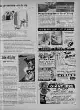 Better Homes & Gardens June 1956 Magazine Article: Safe driving