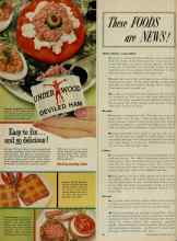 Better Homes & Gardens July 1956 Magazine Article: These FOODS are NEWS!