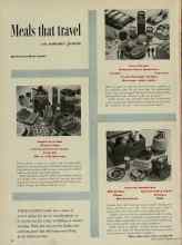 Better Homes & Gardens July 1956 Magazine Article: Meals that travel on summer jaunts