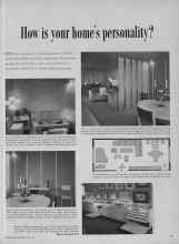 Better Homes & Gardens July 1956 Magazine Article: How is your home's personality?