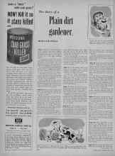 Better Homes & Gardens July 1956 Magazine Article: The diary of a Plain dirt gardener