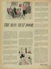 Better Homes & Gardens July 1956 Magazine Article: THE MAN NEXT DOOR
