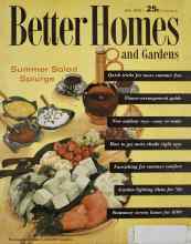 Better Homes & Gardens July 1956 Magazine Cover