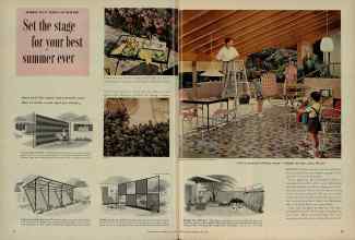 Better Homes & Gardens July 1956 Magazine Article: Page 52